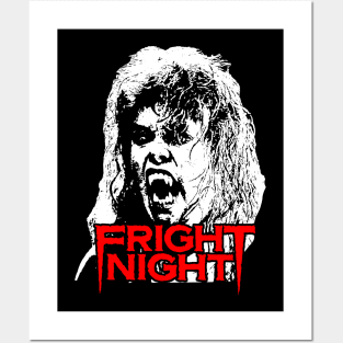 Fright Night, Horror, Cult Classic, Vampire Posters and Art